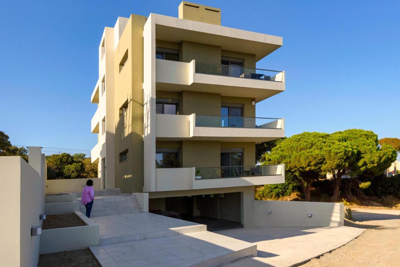 Ferienwohnung Panorama Luxury Penthouse Ixia  Exterior foto